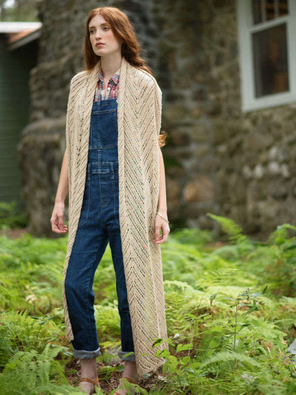 A Berroco Remix Light Pattern - Spruce Head Stole (PDF)