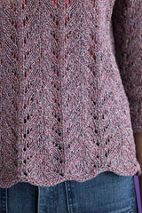 A Queensland Dungarees Tweed Pattern - Lavender Pullover (PDF)