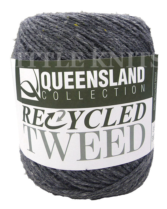 Queensland Recycled Tweed - Slate (Color #02) - TEN SKEIN BAG - 60% OFF SALE!