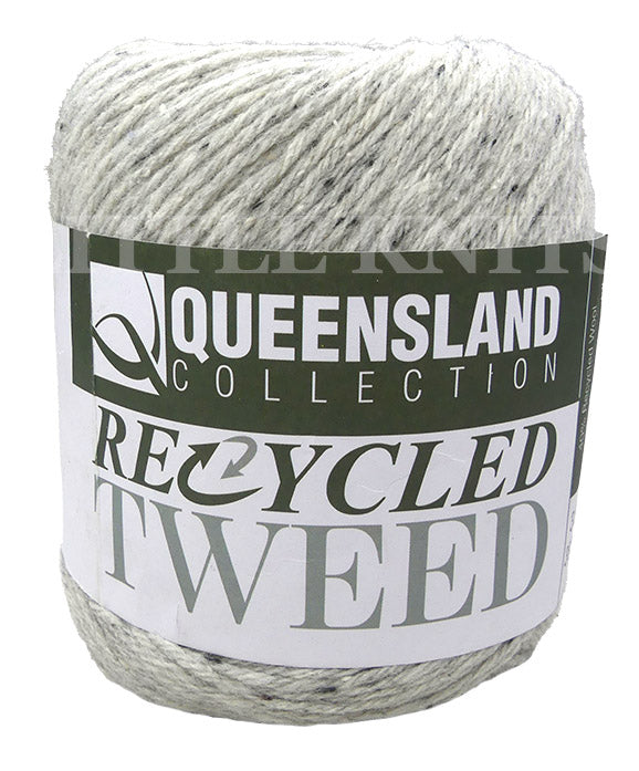 Queensland Recycled Tweed - Alabaster (Color #03) - FULL BAG SALE (5 Skeins)