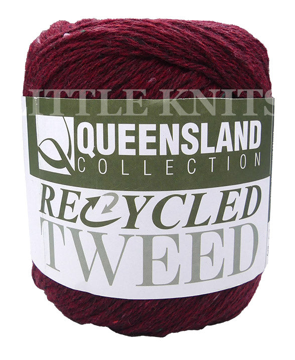 Queensland Recycled Tweed - Claret (Color #12)