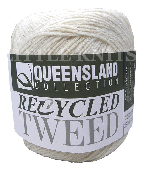 Queensland Recycled Tweed - Snowflake (Color #20) - FULL BAG SALE (5 Skeins)