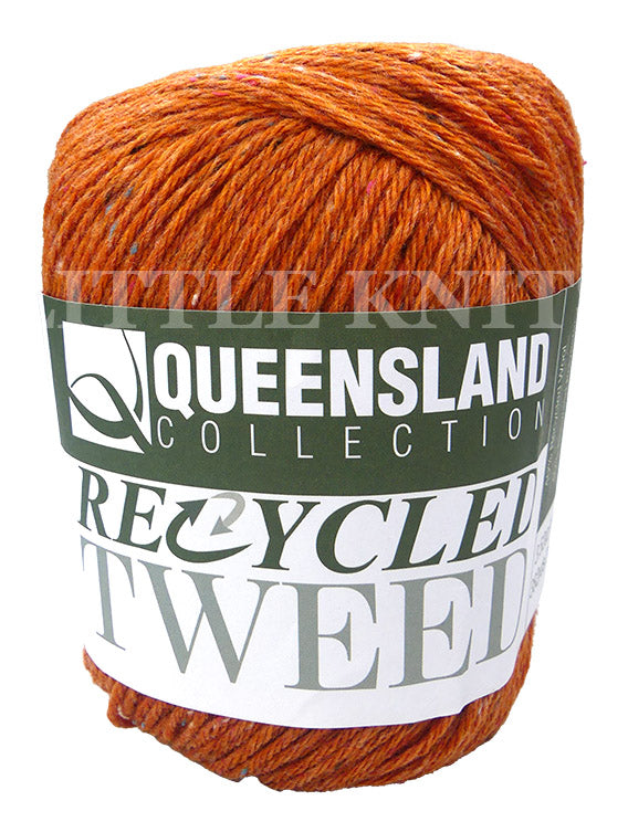 Queensland Recycled Tweed - Marmalade (Color #22) - FULL BAG SALE (5 Skeins)