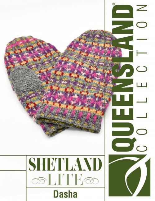 A FREE Queensland Shetland Lite Pattern - Dasha Mittens (PDF)