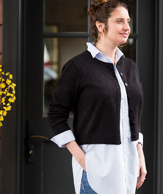 A Churchmouse Yarns and Teas Pattern - Quintessential Cardigan (PDF)