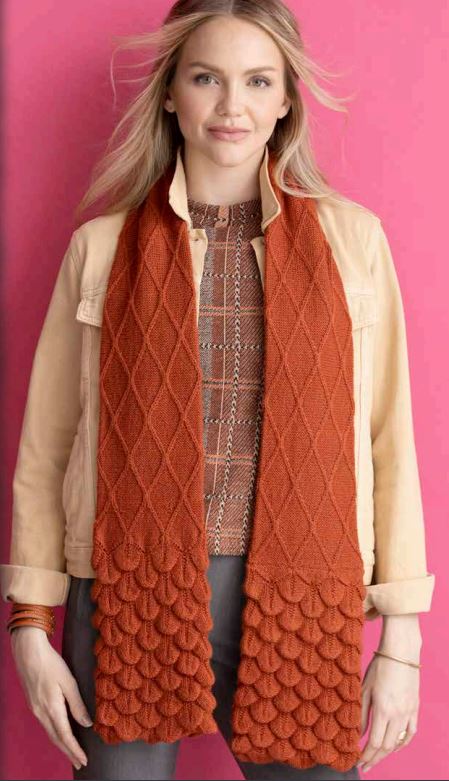 A Mirasol Pattern - Myra Scarf (PDF)