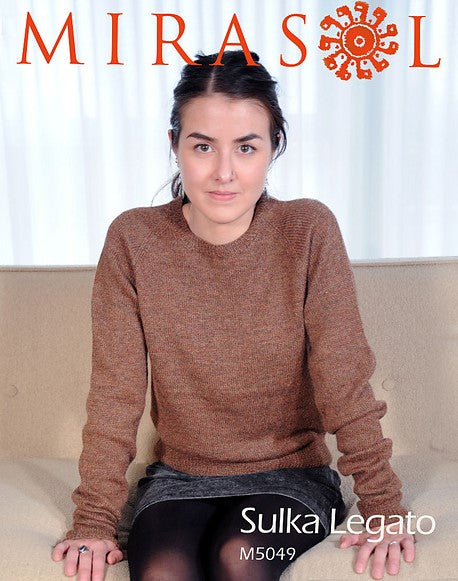 A Mirasol Sulka Legato Pattern - Raglan Jumper (PDF)