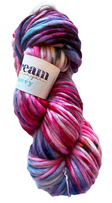 Dream in Color Savvy One of a Kind - Raspberry Swirl - Dye Lot A