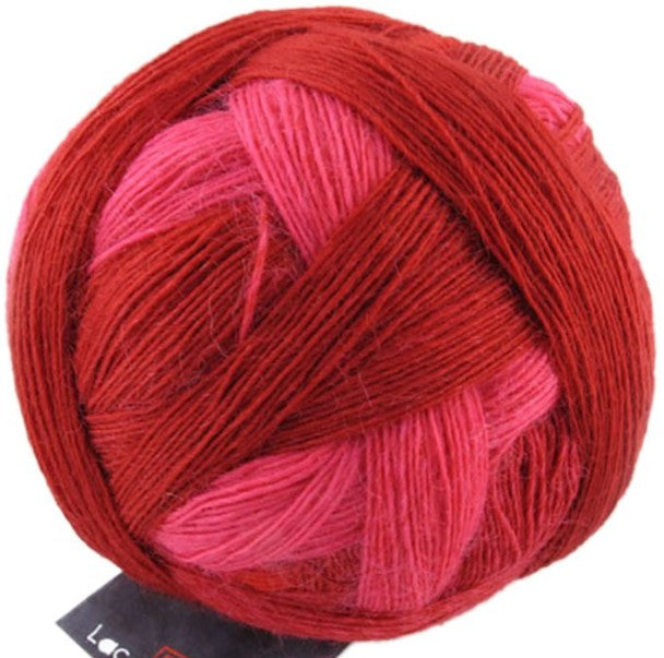 Schoppel Lace Ball 100 - Red Hot Love (Color #2166)