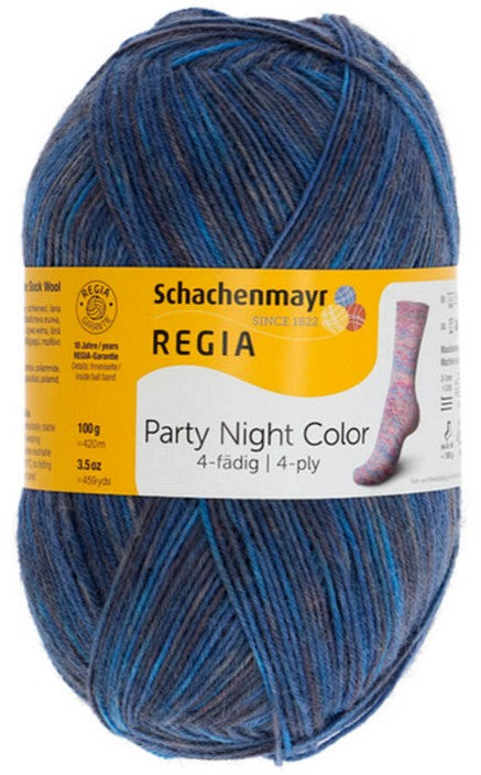 Regia Night Shades - Navy Twilight (Color #1131) - FULL BAG SALE (5 Skeins)