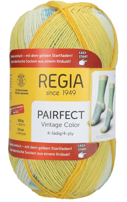 Regia Pairfect - Vintage Green (Color #1362) (- FULL BAG SALE (5 Skeins)