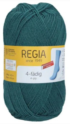 Regia 4-Ply Solids - Petrol (Color #1047)