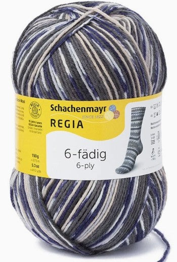 Regia 6-Ply - Ireland Grey (Color #5858) - BIG 150 Gram Skeins
