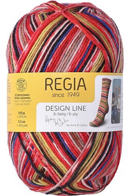 Regia 6-Ply Design Line Arne & Carlos - Roest (Color #4011) - BIG 150 Gram Skeins