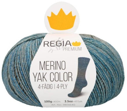 Regia Merino Yak Color - Seaweed (Color #8513) - TEN SKEIN BAG