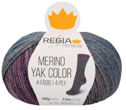 Regia Merino Yak Color - Dragonfly (Color #8515)