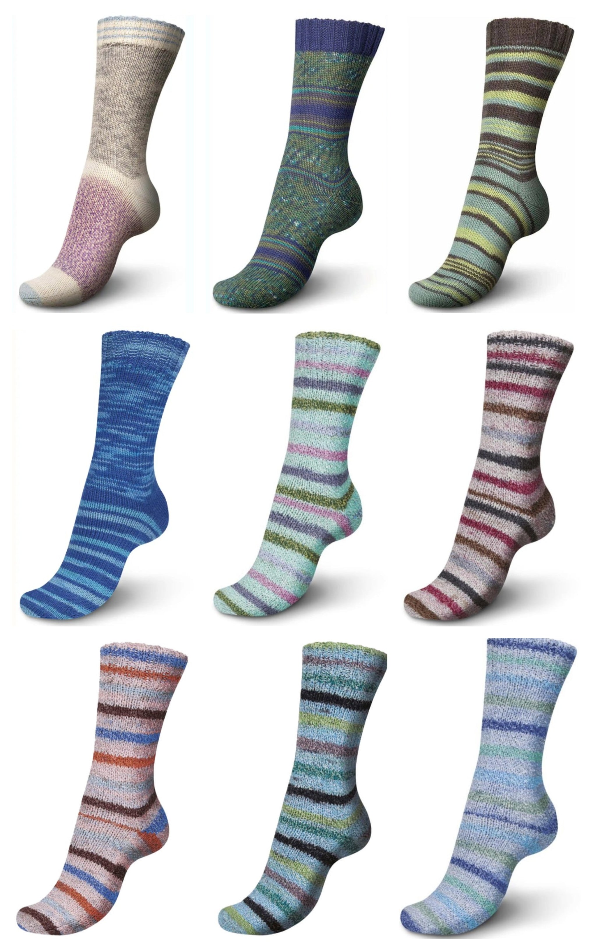 !Regia Pairfect & Regia Energy Flow Mystery Bag - 10 Skeins, No Color Repeats