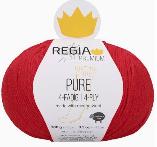 Regia Premium Pure - Lipstick (Color #30) - FULL BAG SALE (5 Skeins)