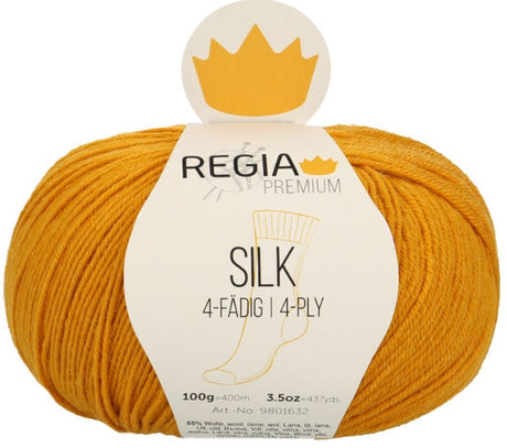 Regia Premium Silk - Gold (Color #25) on sale at 65-70% off at Little Knits