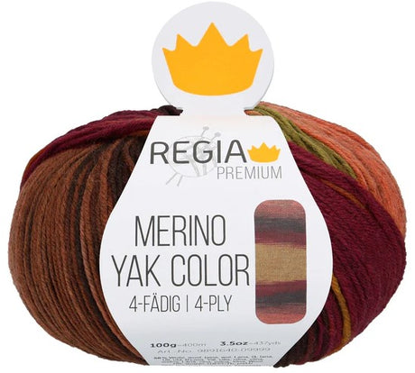 Regia Merino Yak Color - Sun (Color #8510) on sale at 71-75% off at Little Knits