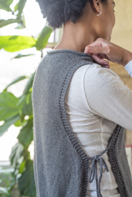 A Berroco Renew Pattern - Rhian Slipover Vest (PDF)