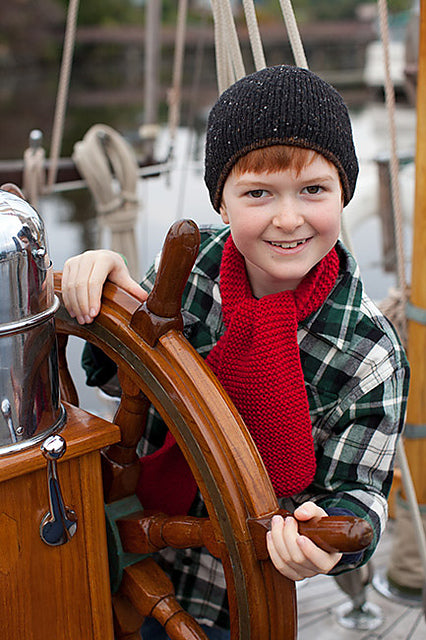 A Churchmouse Yarns and Teas Pattern - Ribbed Watch Cap & Beanie (PDF)