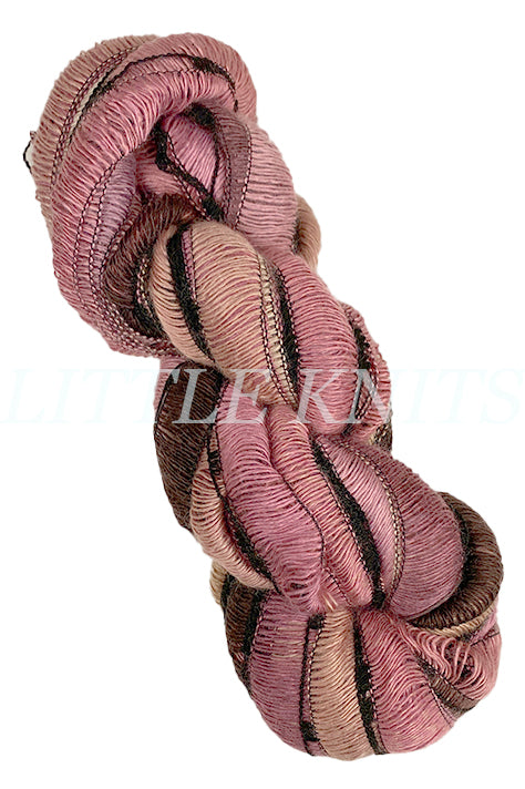 Knitting Fever Ripple - Dark Brown, Pink, Beige (Color #116)