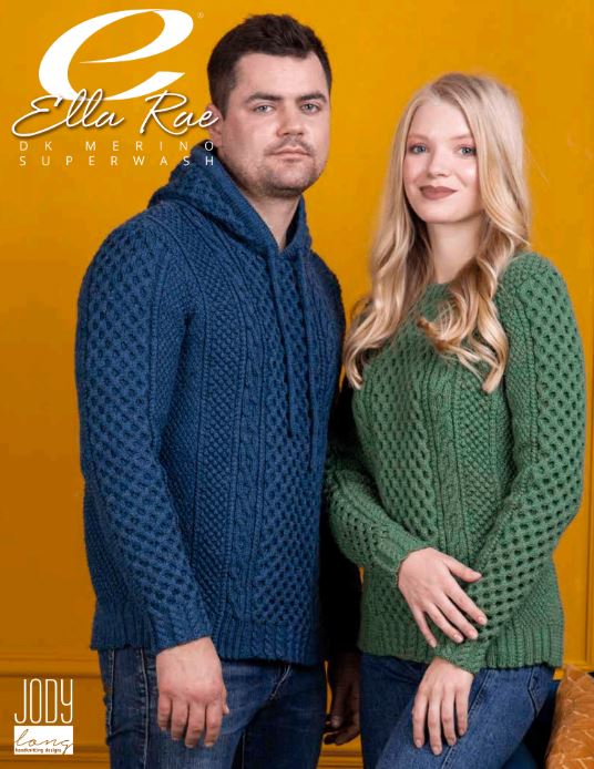 An Ella Rae DK Merino Superwash Pattern - Robin Sweater (PDF File)