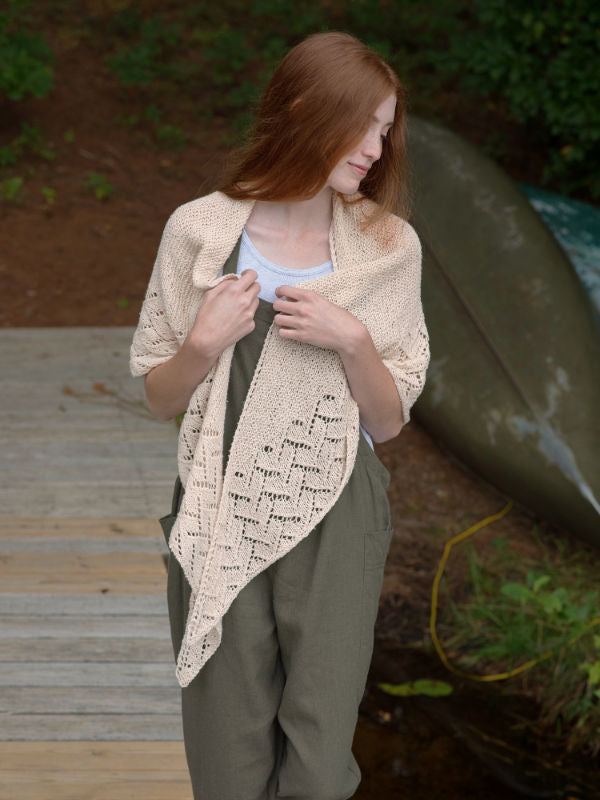  A Berroco Remix Light Pattern - Rockport Shawl (PDF)