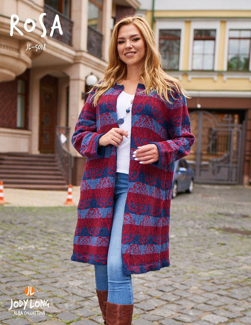 A Jody Long Alba Pattern - Rosa Jacket (PDF)
