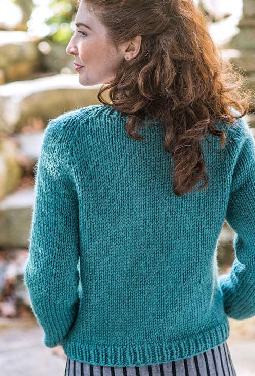 A Berroco Knitting Pattern - Rosalia Raglan (PDF)