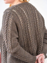 A Berroco Lanas Pattern - Rosewood Cardigan (PDF)