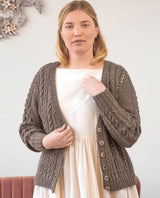 A Berroco Lanas Pattern - Rosewood Cardigan (PDF)