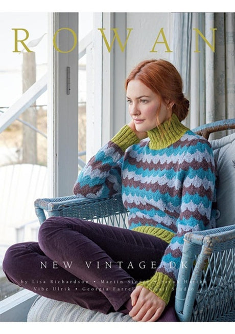 Rowan New Vintage DK pattern books is on sale at Little Knits.  Orders that Include this Book Ship Free in Contiguous U.S.