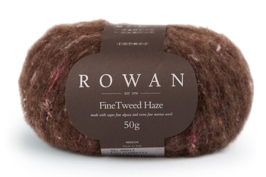 Rowan Fine Tweed Haze - Earth (Color #13)