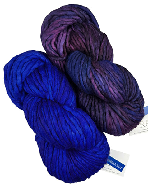 Malabrigo Rasta One of a Kind Colors - Royal Pair (TWO SKEINS)