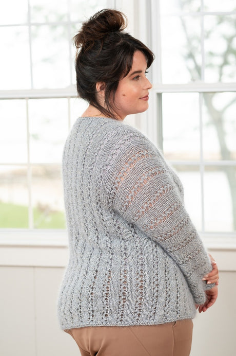 A Berroco Lumi & Aerial Pattern - Halaby Cardigan (PDF)