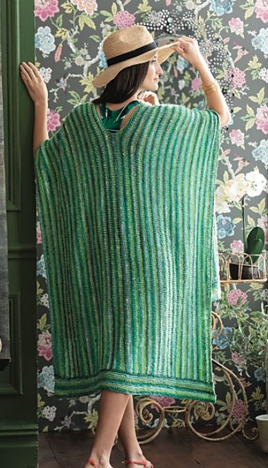 Noro Nishiki Pattern - Simple Ruana (PDF)