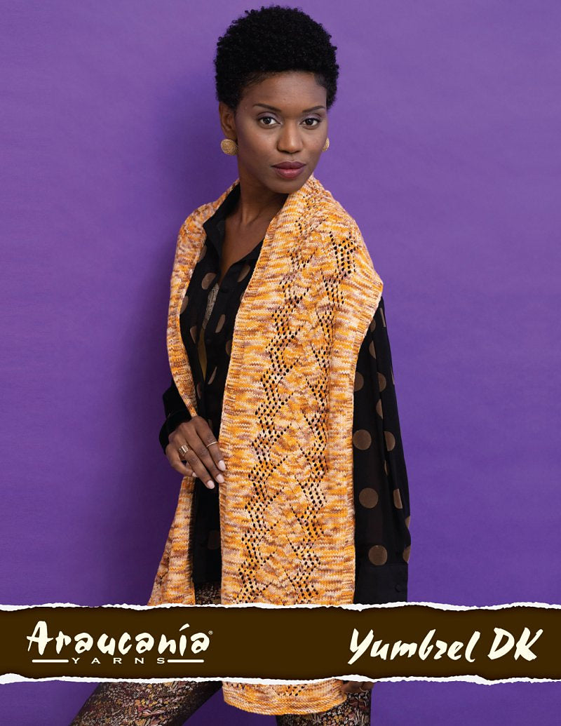 !!An Araucania Yumbrel DK Pattern Rylee Scarf - APDF File