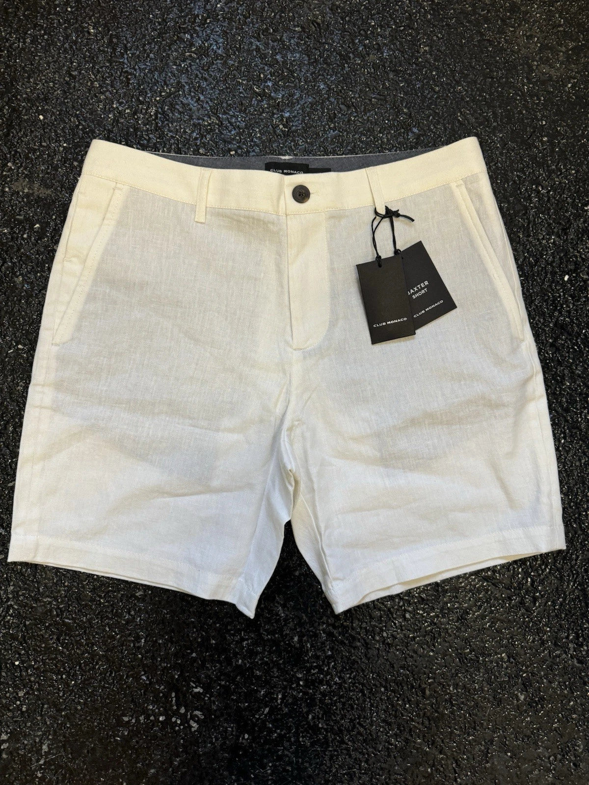 New w/ Tags Club Monaco Men's Baxter Texture Shorts Size 29
