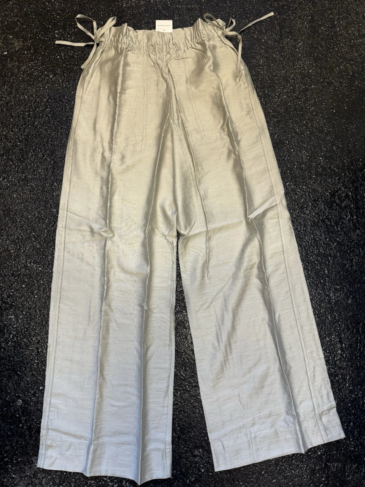 New w/ Tags Club Monaco Women's Lightweight Side Tie Pant Size S