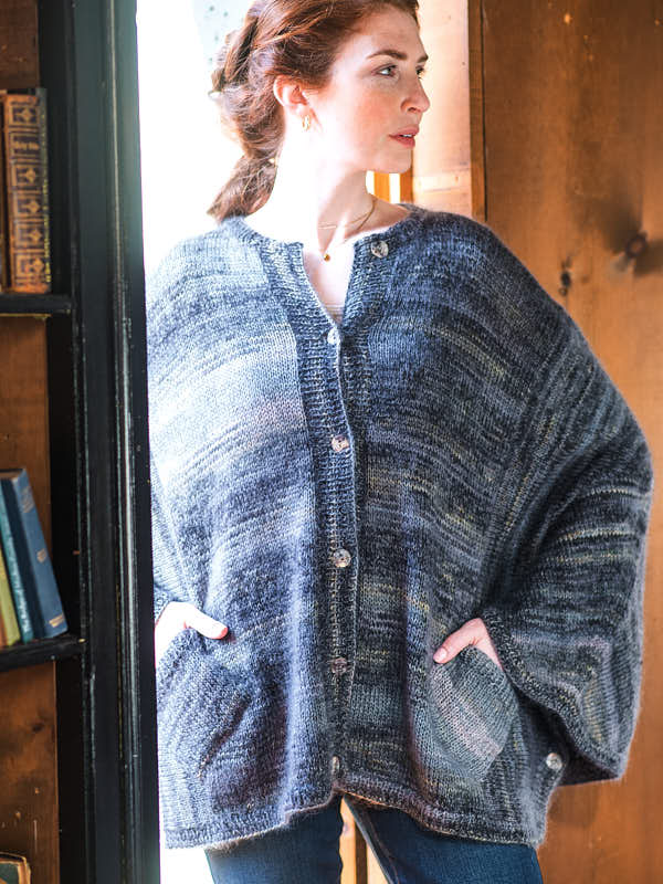 A Berroco Tiramisu Pattern - Sabyn Poncho (PDF)