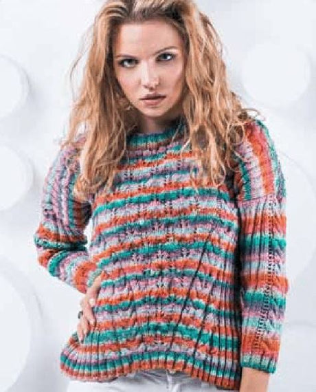 Noro Nishiki Pattern - Sakiko Pullover (PDF)