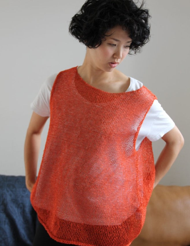 A Noro Asaginu Pattern - Sakura Sleeveless Top (PDF)