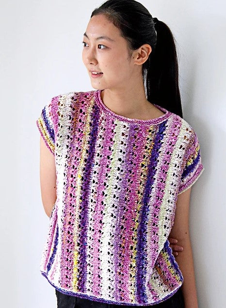 A Noro Enka Pattern - Sakura knitting pattern on sale at Little Knits