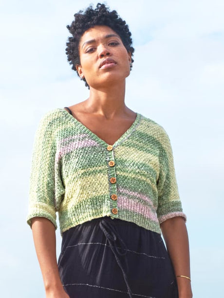 A Berroco Vivo Pattern - Sapphire Cardigan (PDF)