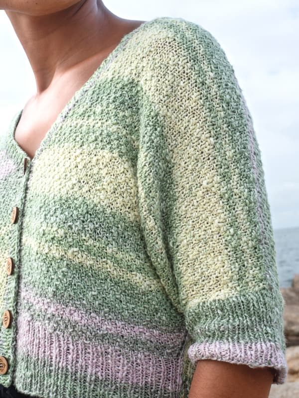 A Berroco Vivo Pattern - Sapphire Cardigan (PDF File)