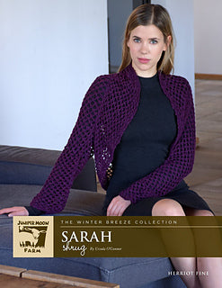 Sarah Shrug Crochet Pattern (PDF File)