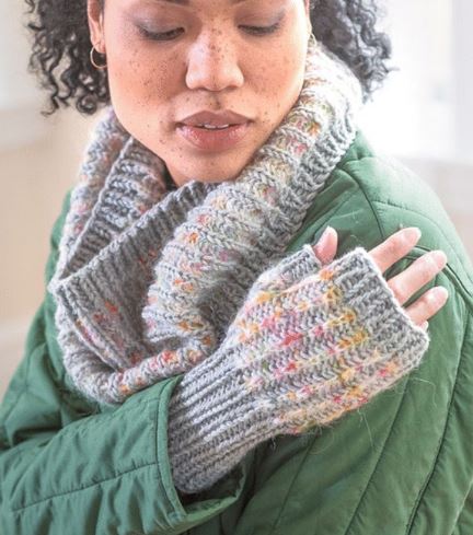 A Berroco Pattern - Sayre Cowl & Mitts - Free with Berroco Purchases (PDF)