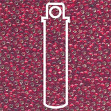 6/0 Czech Seed Beads  - Silver Lined Ruby (Color #97090) 20 Gram Tube